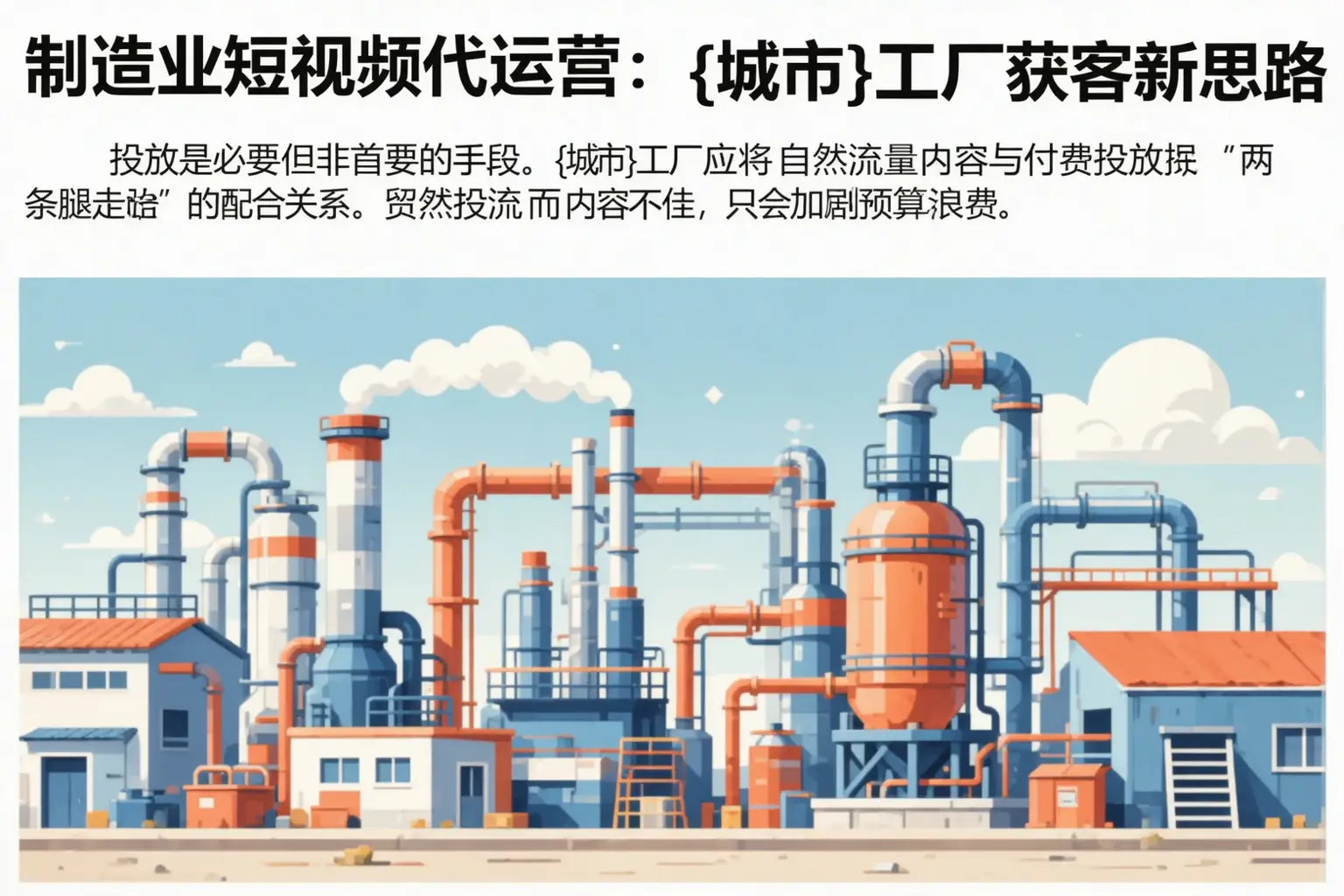 制造业短视频代运营:德昌工厂获客新思路