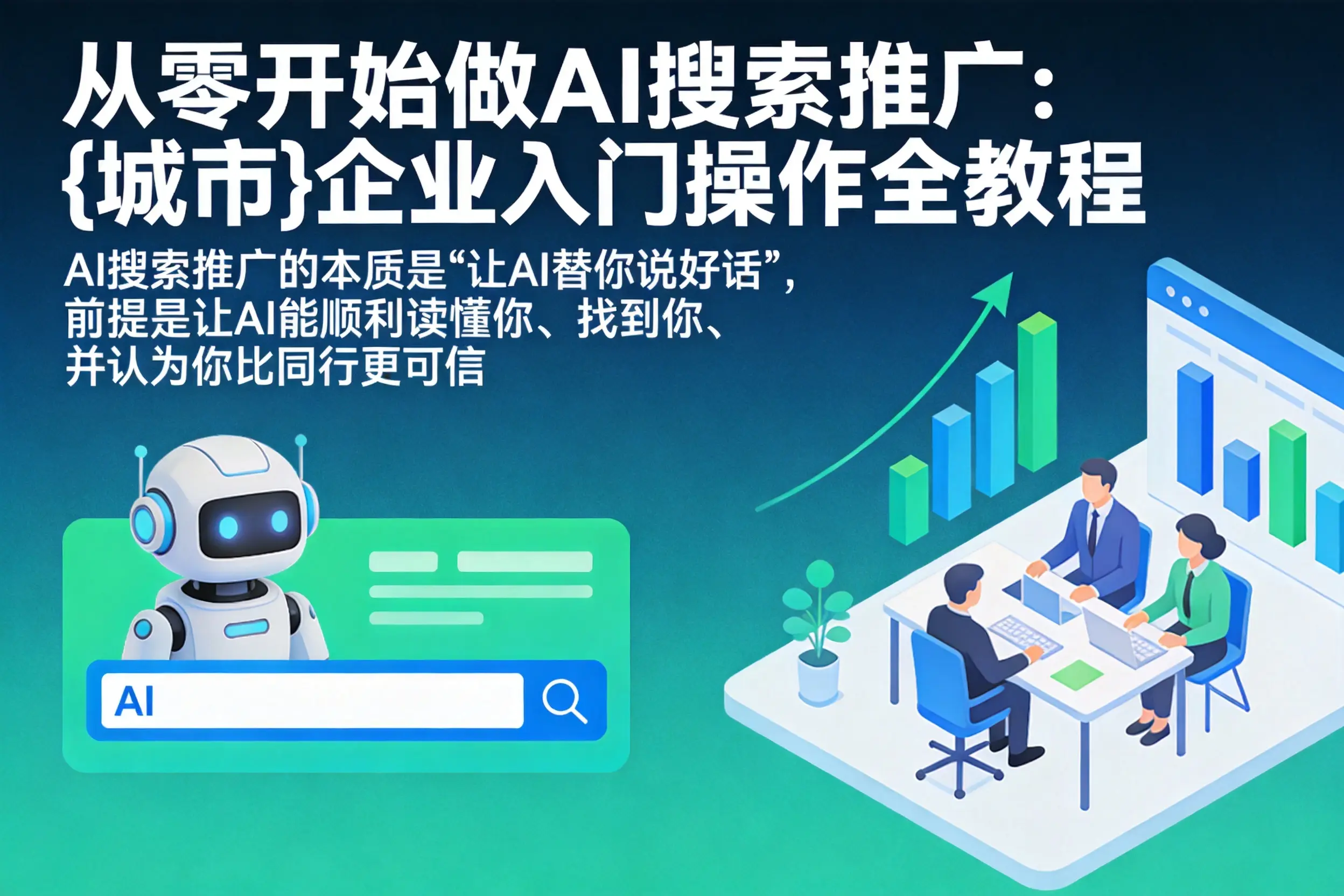 从零开始做AI搜索推广：德昌企业入门操作全教程